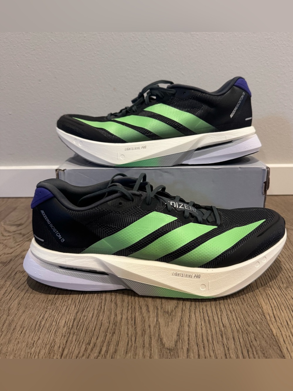 Adidas Adizero Boston 13 Black Green